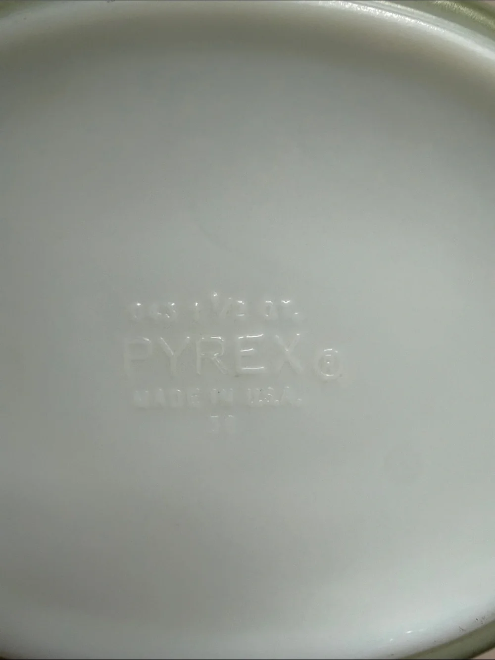 Pyrex classic glass